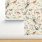Hand Drawn Toile Wallpaper Dinosaur Cars Helicopters Trains Construction Dragon Bear Kids Custom Pre-pasted Wallpaper by Spoonflower Pre-Pasted Wallpaper 2FT Wide